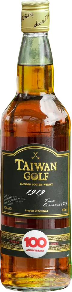 台灣高爾夫史百年紀念經典雪莉蘇格蘭威士忌（限量版）0.7L 40%含盒